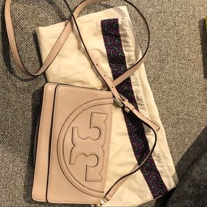 Blush Pink Tory Burch Crossbody - Like New
